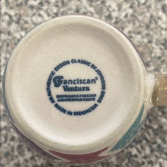 Colorful Geometric Pattern Mug - Picture 2 of 3